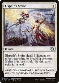 Elspeth's Smite - The List Reprints - Magic: The Gathering card
