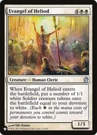 Evangel of Heliod - The List Reprints - Magic: The Gathering card