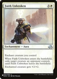 Faith Unbroken - The List Reprints - Magic: The Gathering card