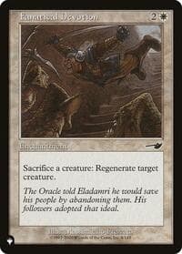 Fanatical Devotion - The List Reprints - Magic: The Gathering card