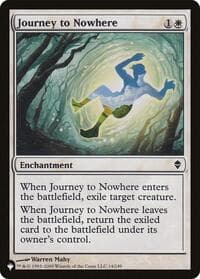 Journey to Nowhere - The List Reprints - Magic: The Gathering card