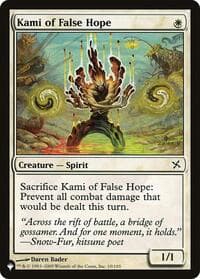 Kami of False Hope - The List Reprints - Magic: The Gathering card