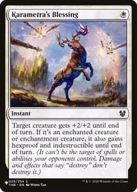 Karametra's Blessing - The List Reprints - Magic: The Gathering card
