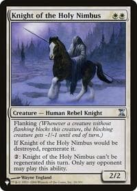 Knight of the Holy Nimbus - The List Reprints - Magic: The Gathering card