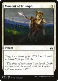 Moment of Triumph - The List Reprints - Magic: The Gathering card