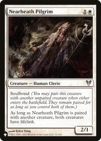 Nearheath Pilgrim - The List Reprints - Magic: The Gathering card