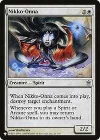 Nikko-Onna - The List Reprints - Magic: The Gathering card
