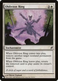 Oblivion Ring - The List Reprints - Magic: The Gathering card