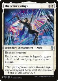 On Serra's Wings - The List Reprints - Magic: The Gathering card
