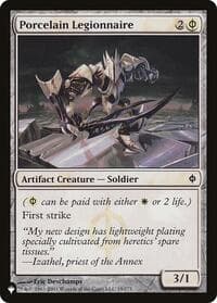 Porcelain Legionnaire - The List Reprints - Magic: The Gathering card