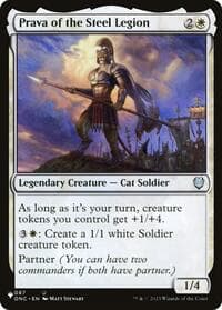 Prava of the Steel Legion - The List Reprints - Magic: The Gathering card