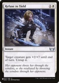 Refuse to Yield - The List Reprints - Magic: The Gathering card