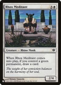 Rhox Meditant - The List Reprints - Magic: The Gathering card