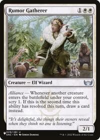 Rumor Gatherer - The List Reprints - Magic: The Gathering card