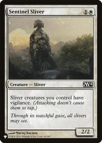 Sentinel Sliver - The List Reprints - Magic: The Gathering card