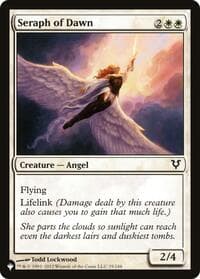 Seraph of Dawn - The List Reprints - Magic: The Gathering card