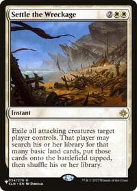Settle the Wreckage - The List Reprints - Magic: The Gathering card