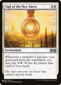 Sigil of the New Dawn - The List Reprints - Magic: The Gathering card