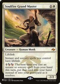 Soulfire Grand Master - The List Reprints - Magic: The Gathering card