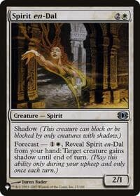 Spirit en-Dal - The List Reprints - Magic: The Gathering card