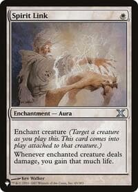 Spirit Link - The List Reprints - Magic: The Gathering card