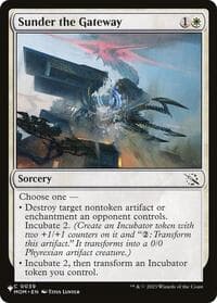 Sunder the Gateway - The List Reprints - Magic: The Gathering card
