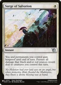 Surge of Salvation - The List Reprints - Magic: The Gathering card