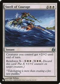 Swell of Courage - The List Reprints - Magic: The Gathering card