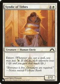 Syndic of Tithes - The List Reprints - Magic: The Gathering card