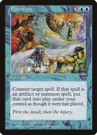 Desertion - Visions - Magic: The Gathering card