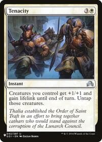 Tenacity - The List Reprints - Magic: The Gathering card