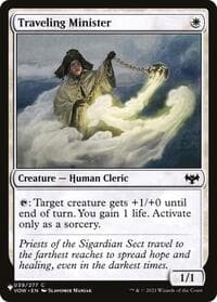 Traveling Minister - The List Reprints - Magic: The Gathering card