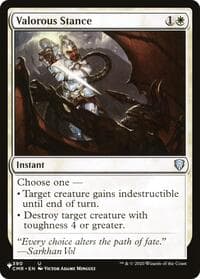 Valorous Stance (CMR) - The List Reprints - Magic: The Gathering card