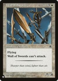 Wall of Swords - The List Reprints - Magic: The Gathering card