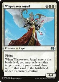 Wispweaver Angel - The List Reprints - Magic: The Gathering card