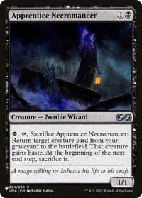 Apprentice Necromancer - The List Reprints - Magic: The Gathering card