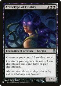 Archetype of Finality - The List Reprints - Magic: The Gathering card
