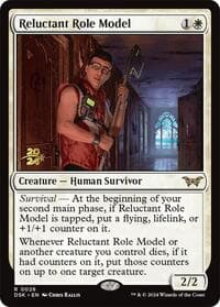 Reluctant Role Model (0026) - Prerelease Cards - Magic: The Gathering card