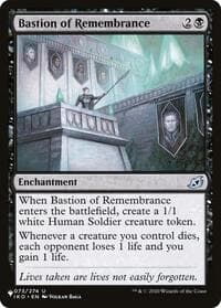 Bastion of Remembrance - The List Reprints - Magic: The Gathering card