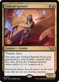 Undead Sprinter - Prerelease Cards - Magic: The Gathering card