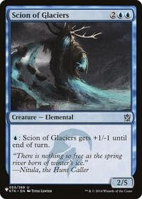 Scion of Glaciers - The List Reprints - Magic: The Gathering card