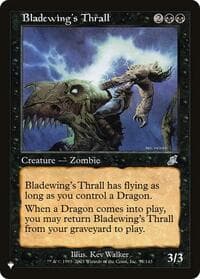Bladewing's Thrall - The List Reprints - Magic: The Gathering card
