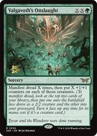 Valgavoth's Onslaught - Prerelease Cards - Magic: The Gathering card