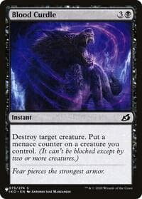 Blood Curdle - The List Reprints - Magic: The Gathering card