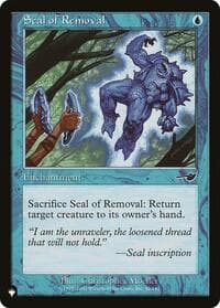 Seal of Removal - The List Reprints - Magic: The Gathering card