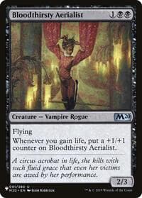 Bloodthirsty Aerialist - The List Reprints - Magic: The Gathering card