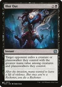 Blot Out - The List Reprints - Magic: The Gathering card