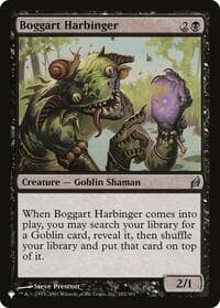 Boggart Harbinger - The List Reprints - Magic: The Gathering card