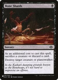 Bone Shards - The List Reprints - Magic: The Gathering card