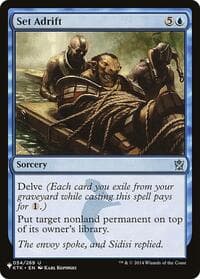 Set Adrift - The List Reprints - Magic: The Gathering card